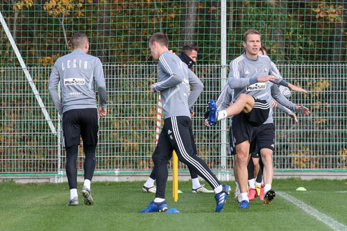 Piątkowa taktyka w Legia Training Center