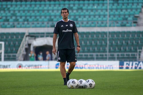 Legioniści trenowali na stadionie w Tallinnie