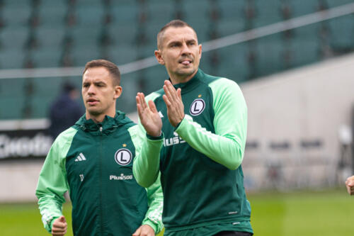 Legia - Śląsk Kacper Chodyna Artur Jędrzejczyk