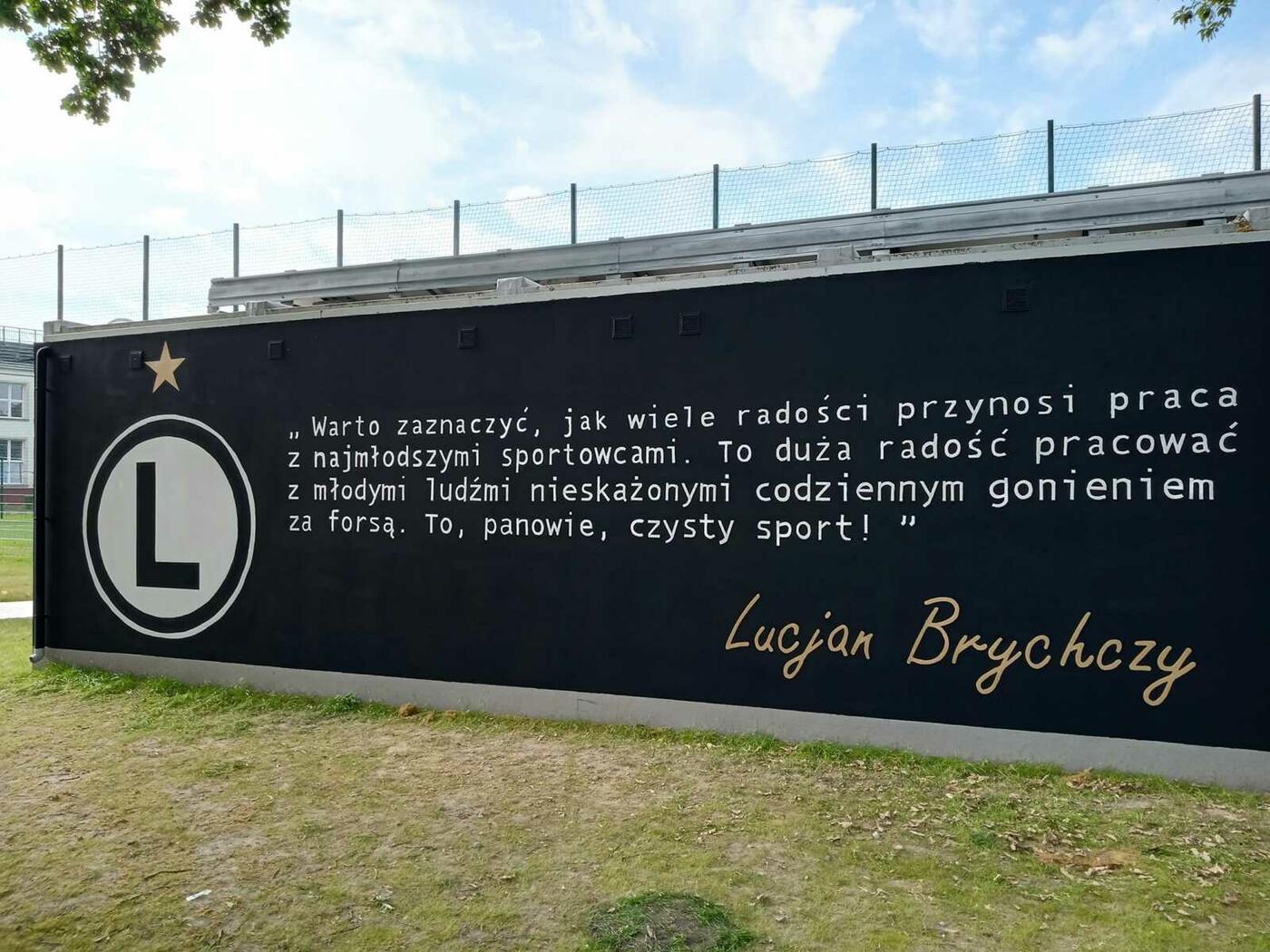 Mural Lucjan Brychczy