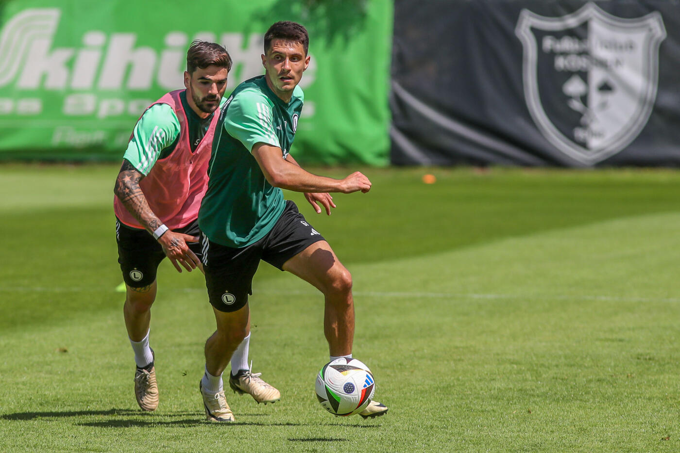 Claude Goncalves Bartosz Kapustka Intensywny trening, Pankov i Kramer nie dokończyli zajęć