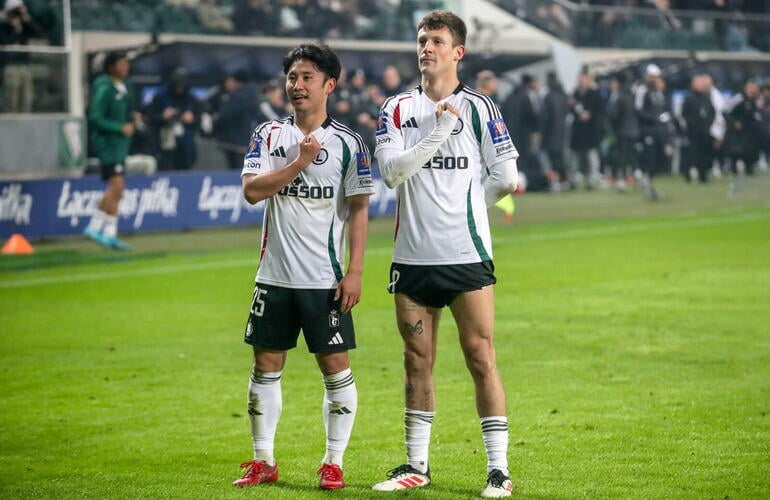 Ryoya Morishita Marc Gual Legia Warszawa - Jagiellonia Białystok 3:1