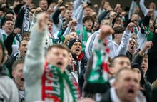 kibice Legii Legia Warszawa - Jagiellonia Białystok 3:1