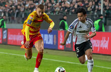 Legia Warszawa - Jagiellonia Białystok 3:1 Norbert Wojtuszek Ryoya Morishita