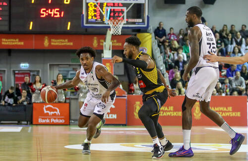 Christian Vital Aric Holman Legia Warszawa - Trefl Sopot 70:85