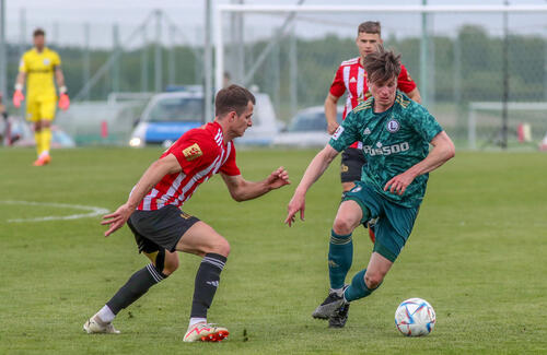 Adam Ryczkowski Legia II Warszawa - Pogoń Grodzisk Mazowiecki 4:3