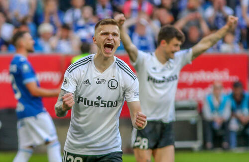 Maciej Rosołek Lech Poznań - Legia Warszawa 1:2