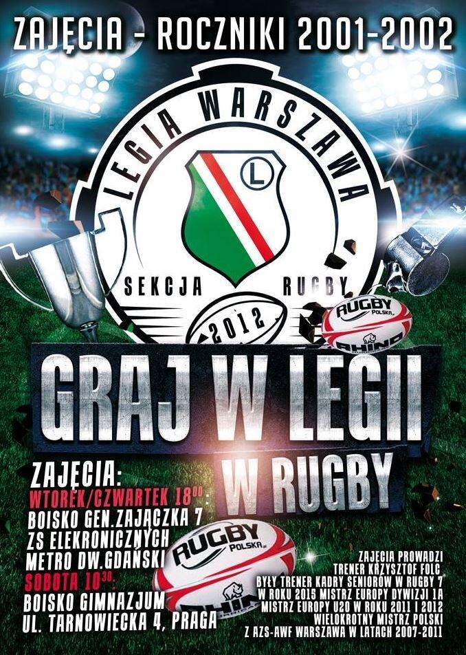 News: Rugby: Zajęcia dla dzieciaków z roczników 2001-02