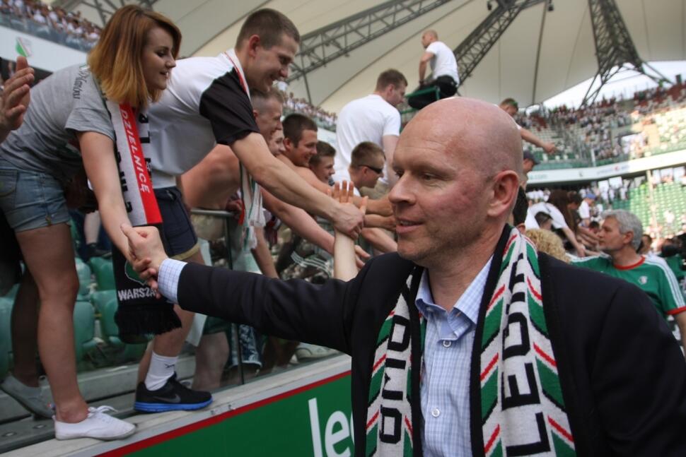 News: Henning Berg: Cieszy mnie wsparcie kibiców