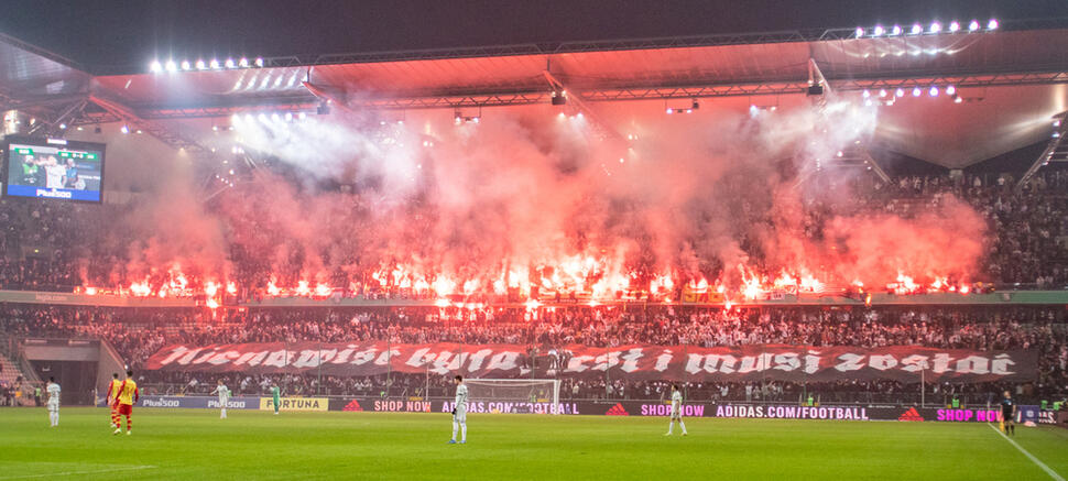 Legia kibice oprawa oprawy