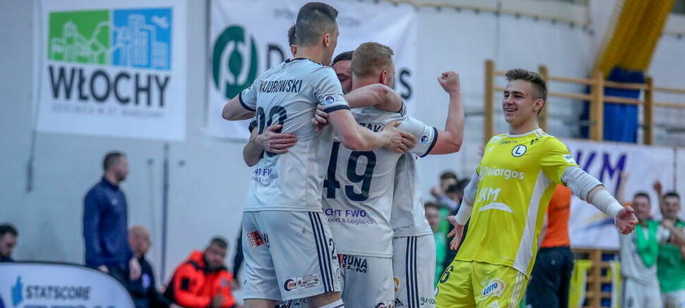 Legia Futsal radość