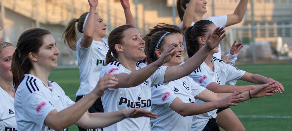 Legia Ladies radość