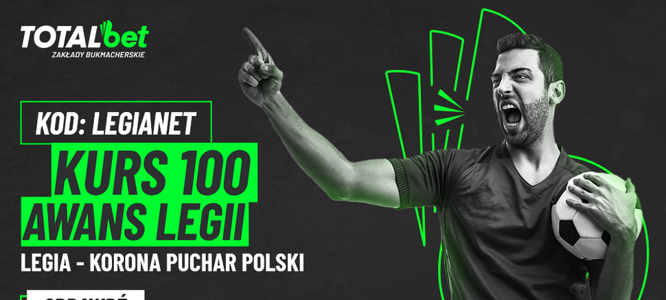 Totalbet promocja Legia - Korona