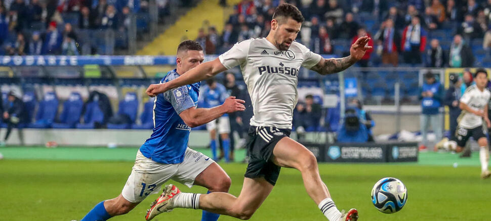 Paweł Wszołek Ruch Chorzów - Legia Warszawa 0:1