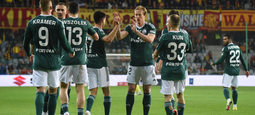 Korona Kielce - Legia Warszawa 3:3 Radovan Pankov