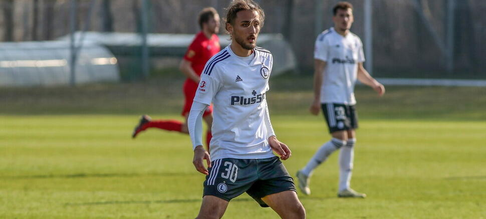 Minas Vasiliadis Legia II Warszawa - Lechia Tomaszów Mazowiecki 3:0