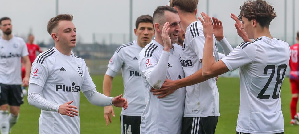 Aleksander Waniek Michał Kucharczyk Legia II Warszawa - Broń Radom 4:0