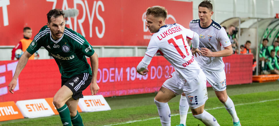 Górnik Zabrze - Legia Warszawa 1:3 Kamil Lukoszek