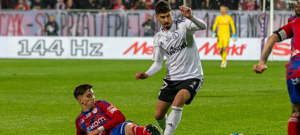 Gil Dias Raków Częstochowa - Legia Warszawa 1:1