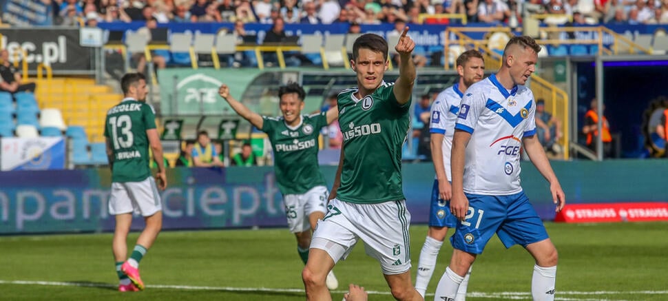 Bartosz Kapustka Stal Mielec - Legia Warszawa 1:3