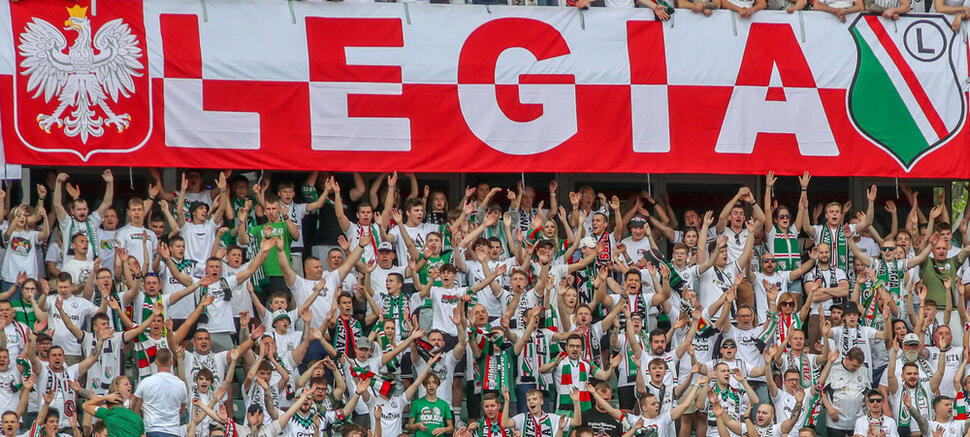 kibice Legii Legia Warszawa - Radomiak Radom 0:3