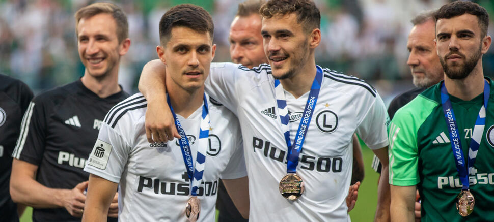 Legia - Zagłębie 2:1 Bartosz Kapustka Qendrim Zyba Jurgen Celhaka