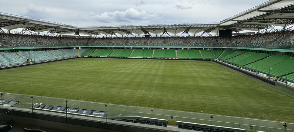 Murawa stadionu Legii