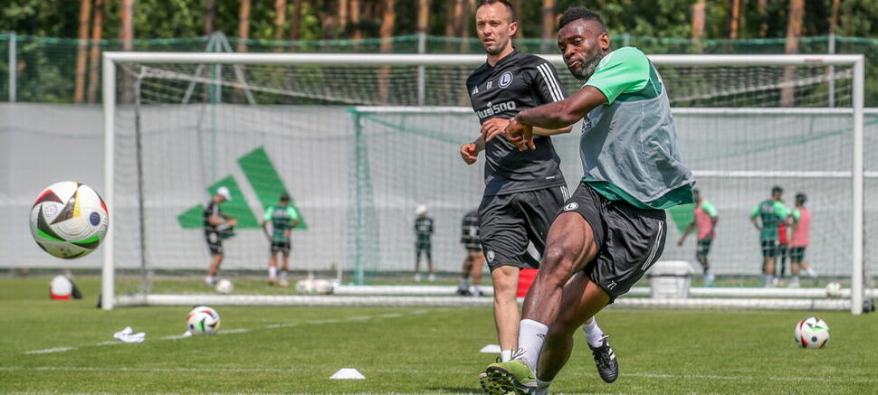 Jean-Pierre Nsame Pierwszy trening Jeana Pierra Nsoma z Legią