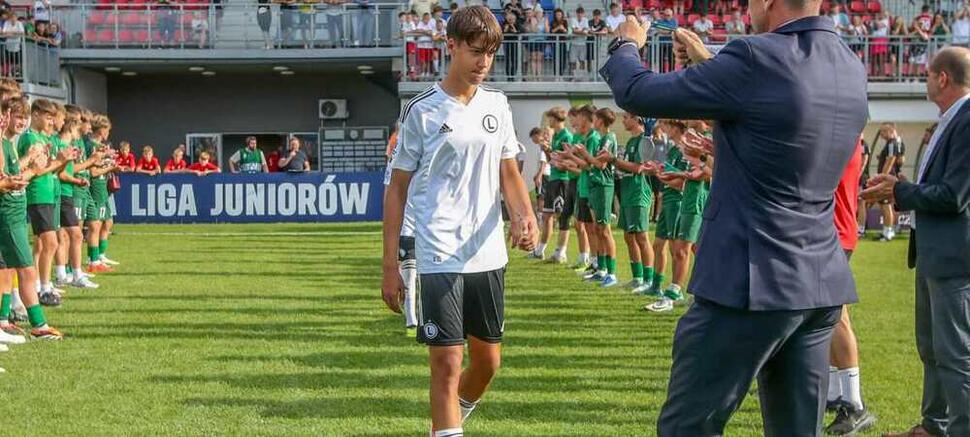 Finał CLJ U-15 Legia Warszawa - Śląsk Wrocław 3:3 k. 2:3 Bartosz Korżyński