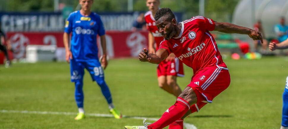 Jean Pierre-Nsame Sparing: Legia Warszawa - Odra Opole 2:1