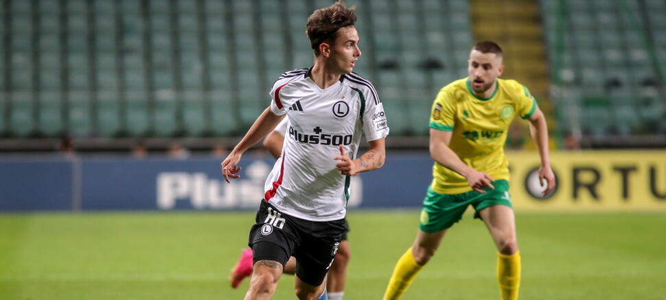 Legia Warszawa - Caernarfon Town 6:0 Igor Strzałek