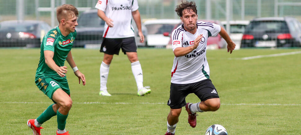 Legia II Warszawa - Warta Sieradz 0:1 Samuel Sarudi