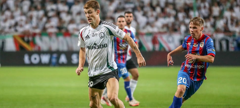 Legia Warszawa - Piast Gliwice 1:2 Marc Gual Grzegorz Tomasiewicz