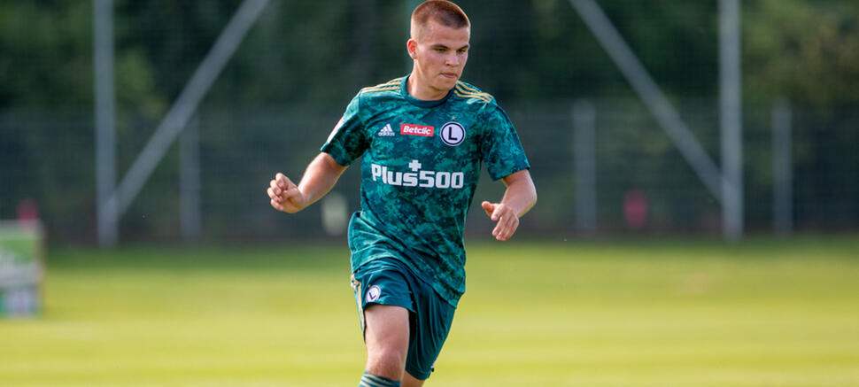 Legia II Warszawa - Wigry Suwałki 1:1 (1:1) Oliwier Olewiński