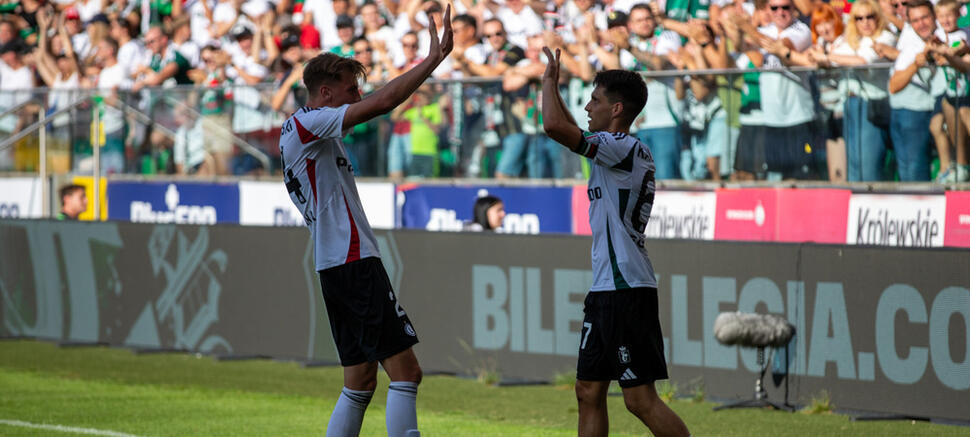 Legia Warszawa - Motor Lublin 5:2 Jan Ziółkowski Bartosz Kapustka