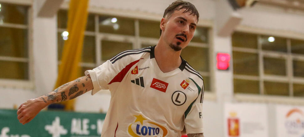 Futsal: Legia Warszawa - Widzew Łódź 5:0 Victor Delgado