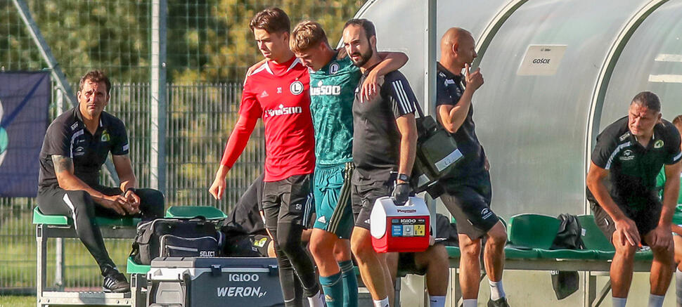 Legia II Warszawa - GKS Bełchatów 4:1 Jan Leszczyński