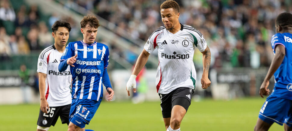 Legia - Górnik 1:1 Steve Kapuadi