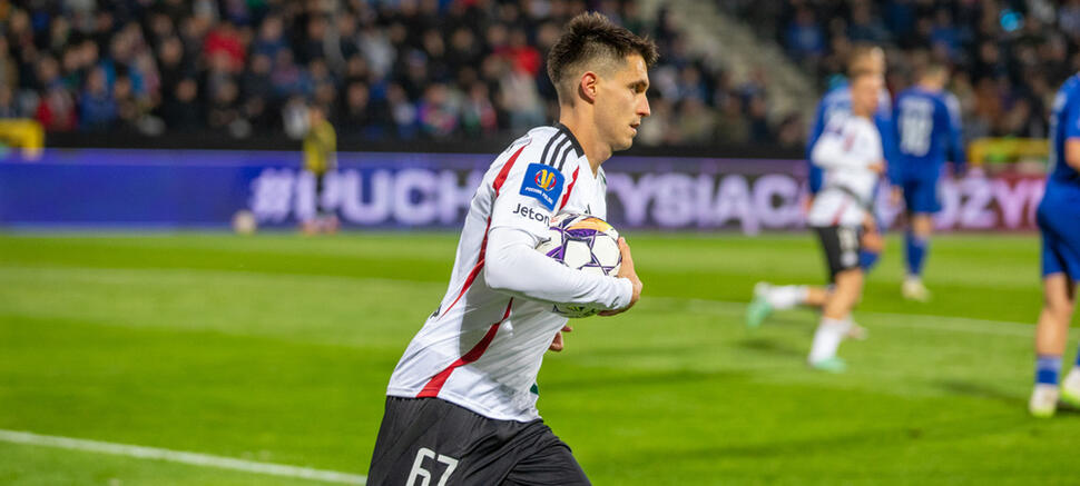 Miedź Legnica - Legia Warszawa 1:2 Bartosz Kapustka