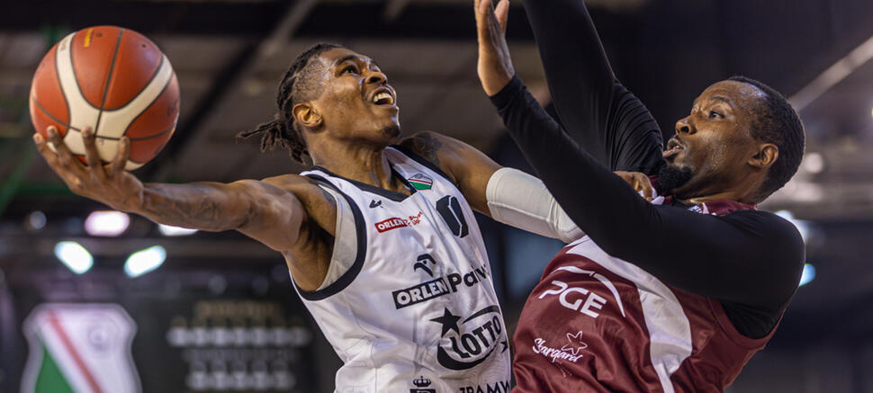 Legia - Spójnia Stargard 88:84 Kameron McGusty