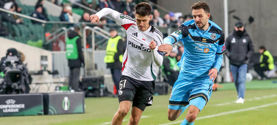 Legia Warszawa - FC Lugano 1:2 Bartosz Kapustka