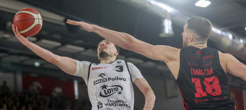 Legia Warszawa - Czarni Słupsk 56:70