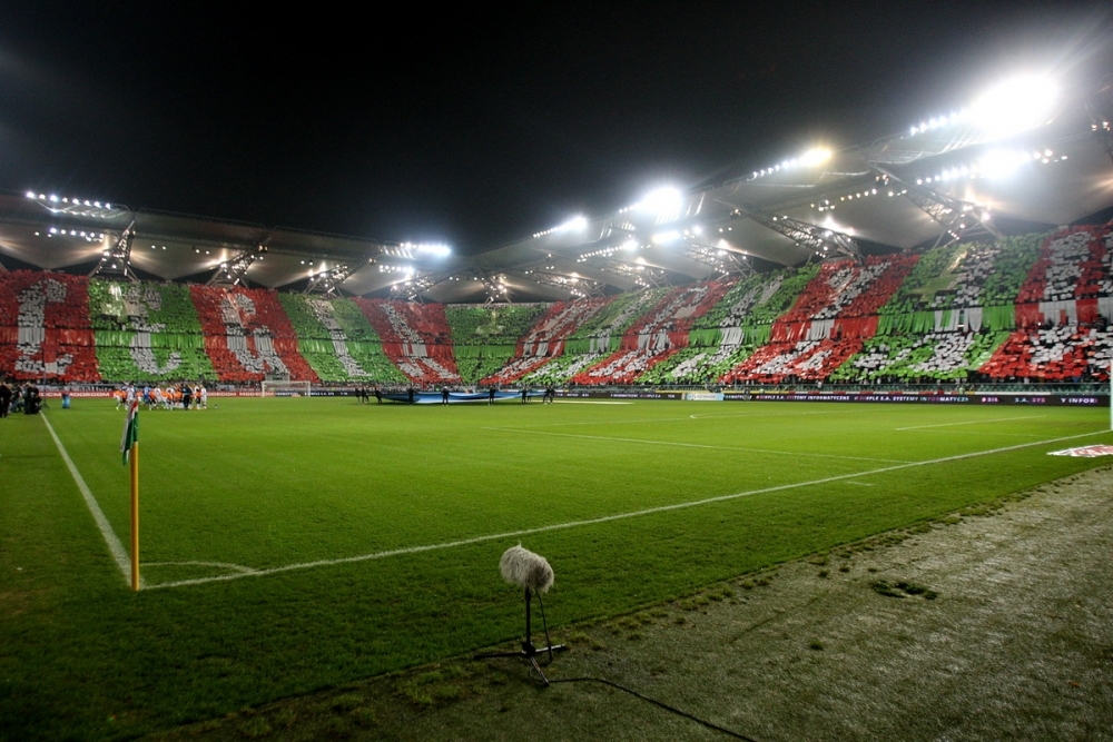 News: Oprawa przed meczem z Lechem Poznań