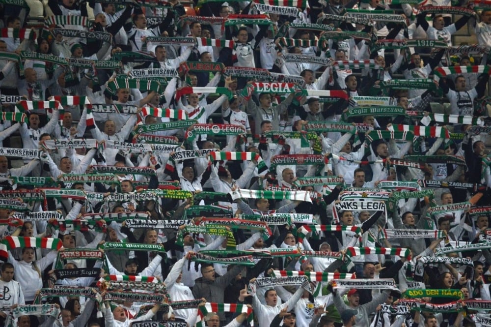 News: Legia trzecia w rankingu frekwencji