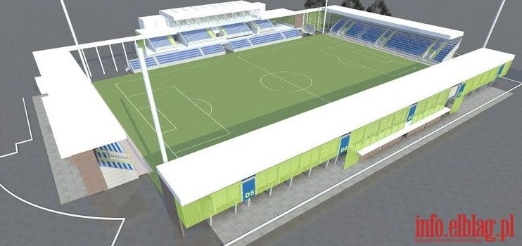 News: Elbląg wybuduje stadion na 5 tys. miejsc