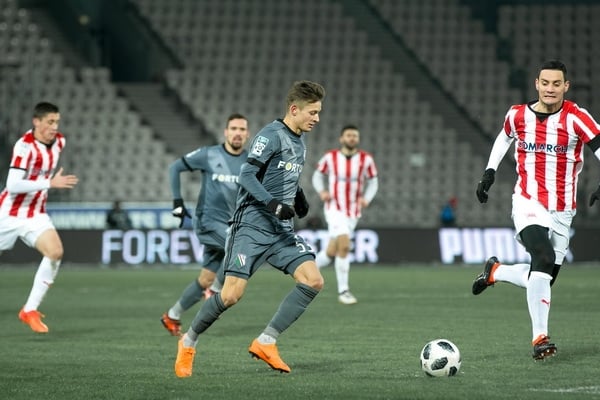 Cracovia - Legia Warszawa 0:0 - Dużo walki, żadnych goli