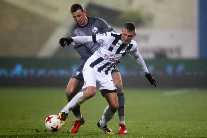 Sandecja - Legia: 2:2 (0:1) - Nadal bez wygranej w Niecieczy