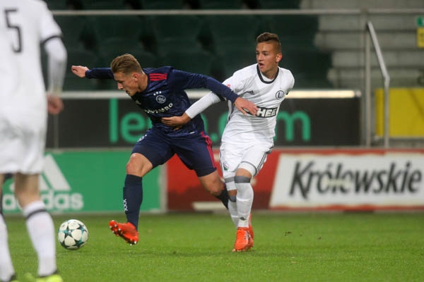 UYL: Legia - Ajax 1:4 (1:1) - Ajax za dobry na Legię