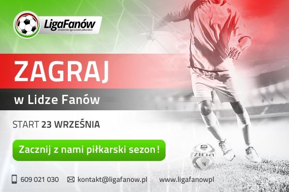 Zagraj w kolejnym sezonie Ligi Fanów