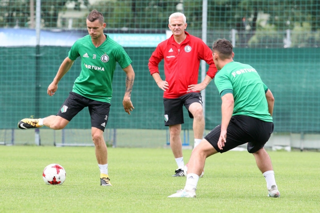 Trenowali z Mączyńskim, ale bez Odjidji-Ofoe